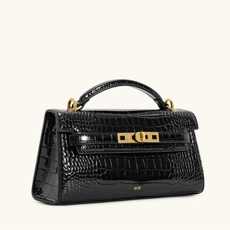 Designer Crossbody Bag – Crocodile Leather Handbag