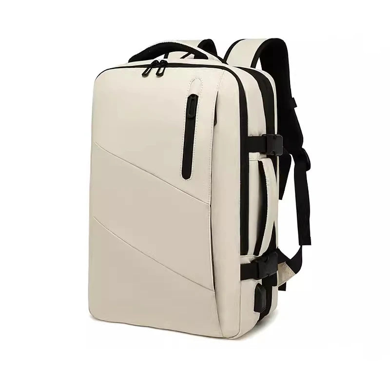 17-Inch Men’s Laptop Backpack – Waterproof, 39L Travel and Outdoor Bag with USB Port