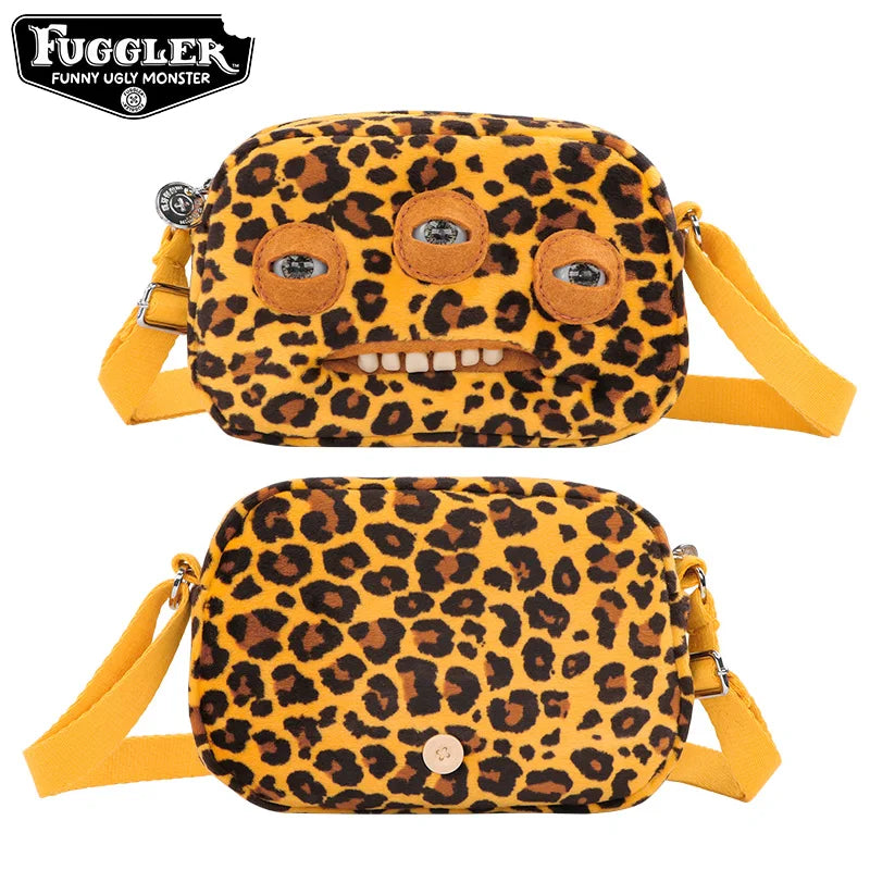Fuggler Mr. Buttons Screech Plush Crossbody Bag – Cute Ugly Monster Toy