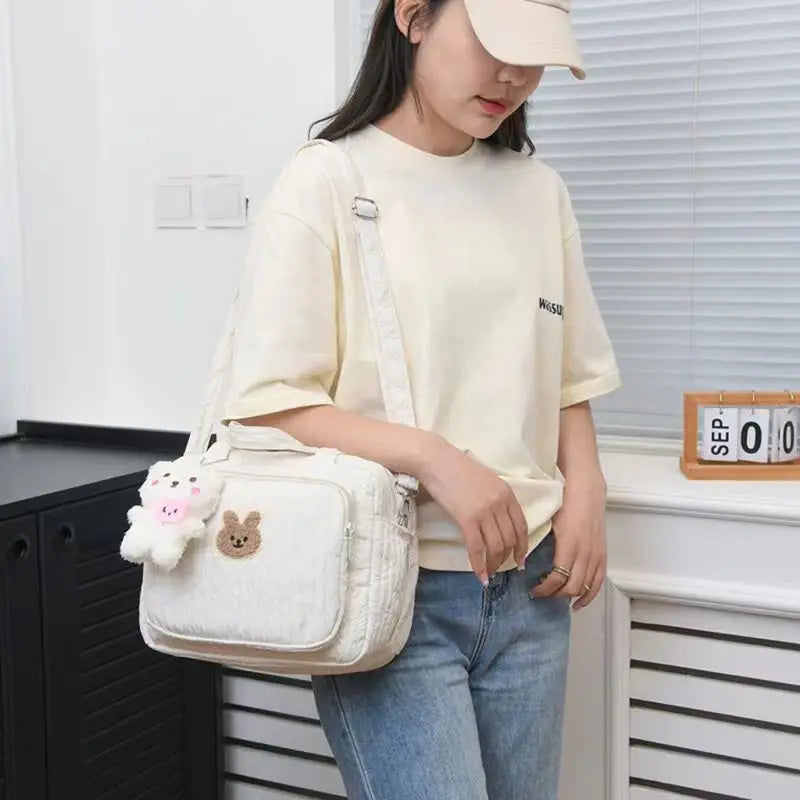 Cotton Mommy Bag – Cute Baby Diaper Organizer Handbag