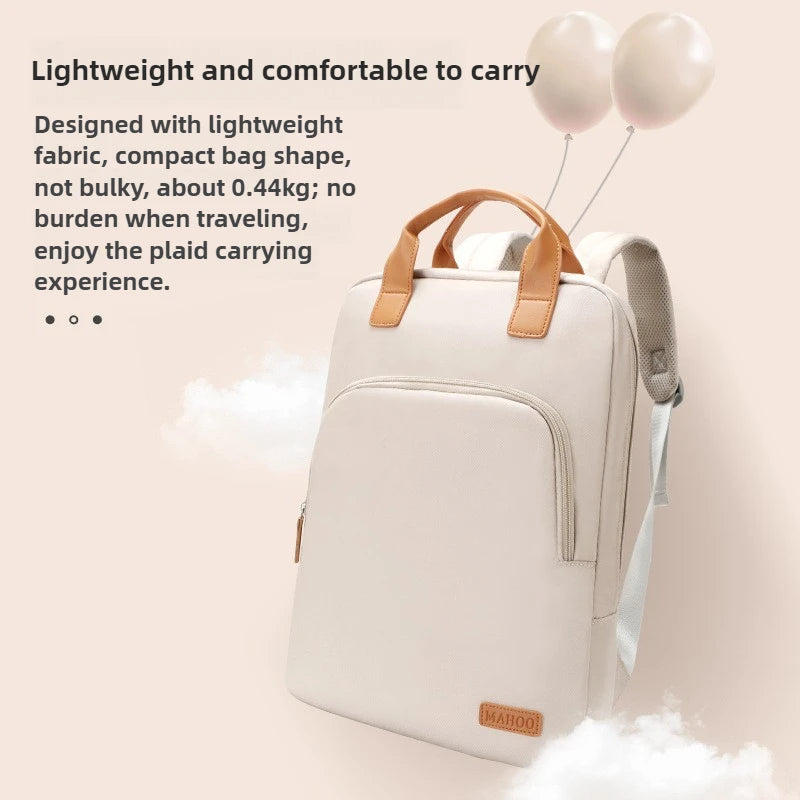 Shockproof Laptop Shoulder Bag for MacBook & Lenovo 13–15.6 Inch