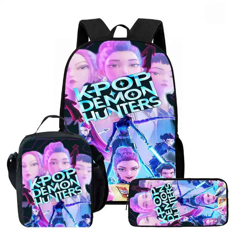 Disney KPop Demon Hunters Backpack Set