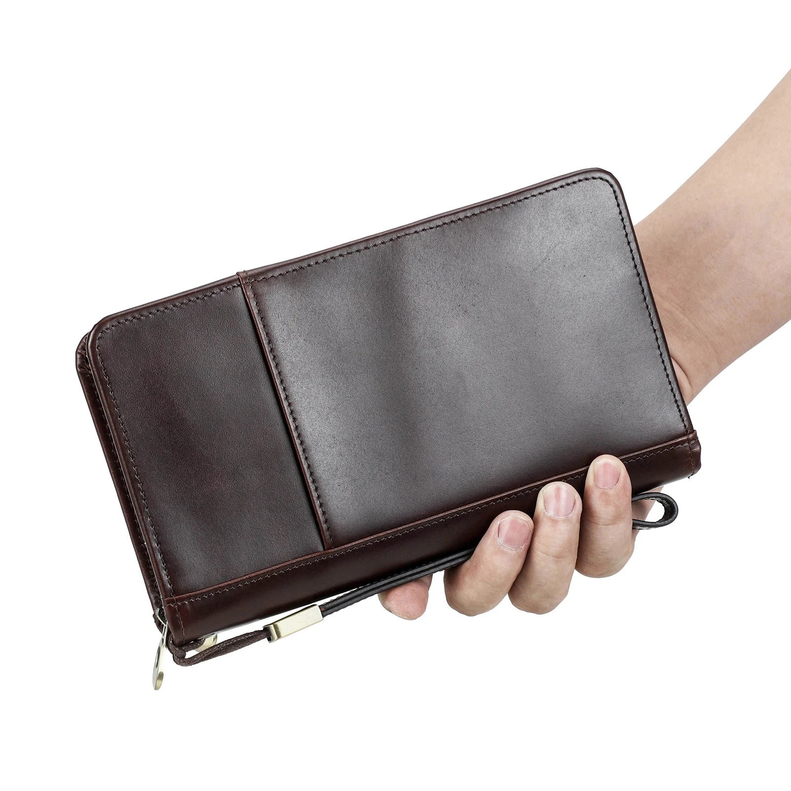 Slim Passport Organizer – Leather Case for Cards & Documents