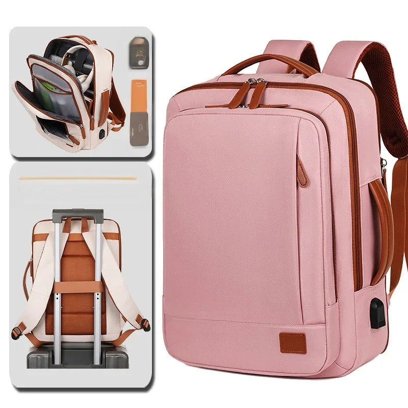Oxford Cloth Leisure Backpack – High-End Fashion Waterproof Laptop Bag