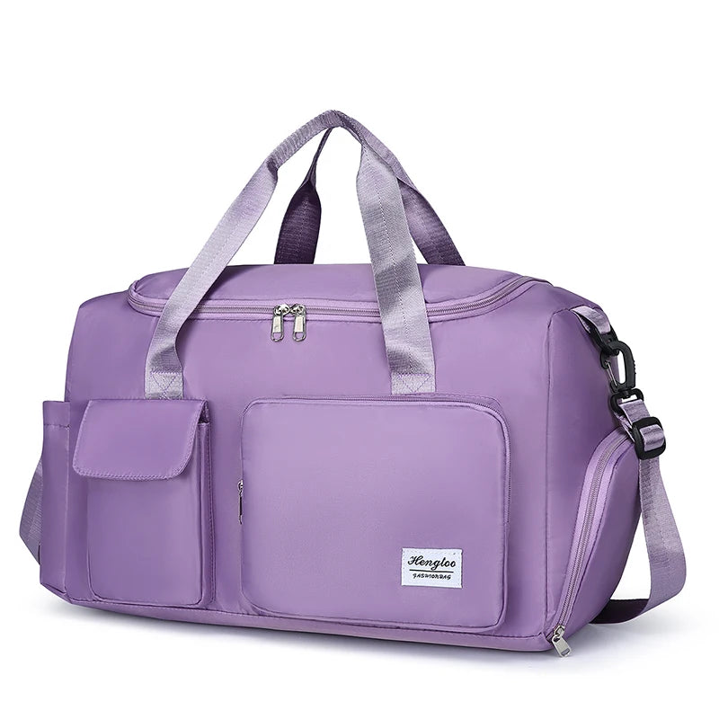 Travel Duffle with Shoe Pocket – Large Capacity Bag