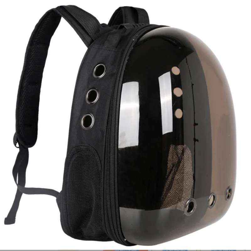 Transparent Space Capsule Cat Backpack – Breathable Portable Pet Carrier Bag