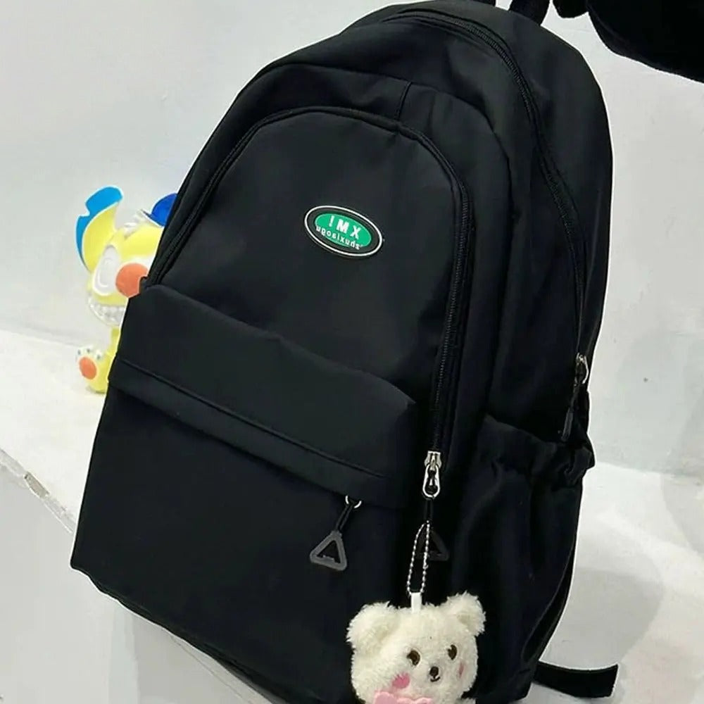 Nylon Backpack – Large Capacity Travel & School Bag