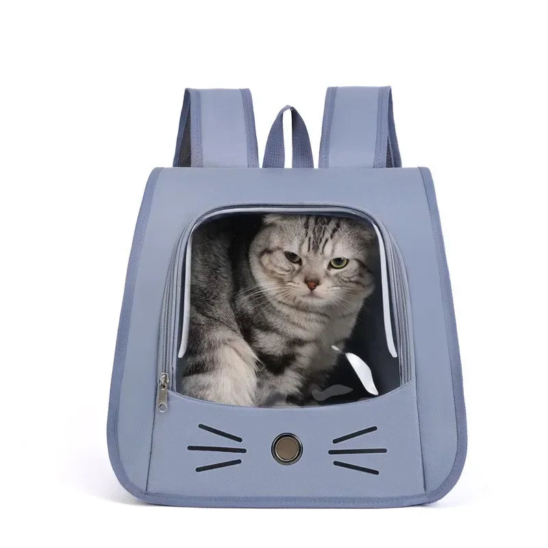 Pet Cat Carrier Bag – Breathable Outdoor Portable Backpack