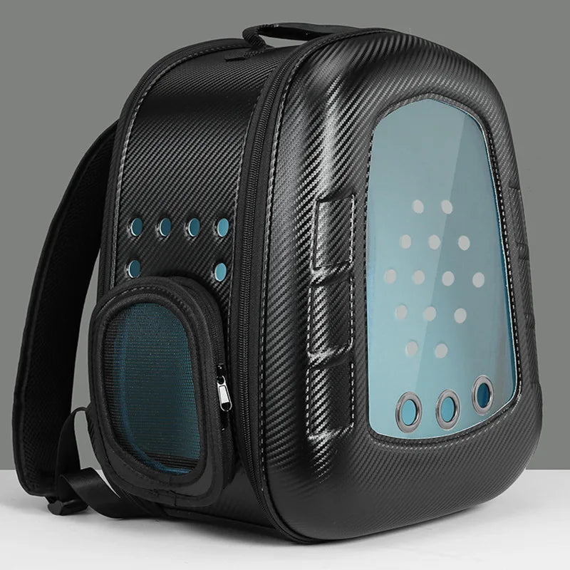 EVA Space Capsule Cat Backpack – Transparent, Breathable & Portable Pet Carrier