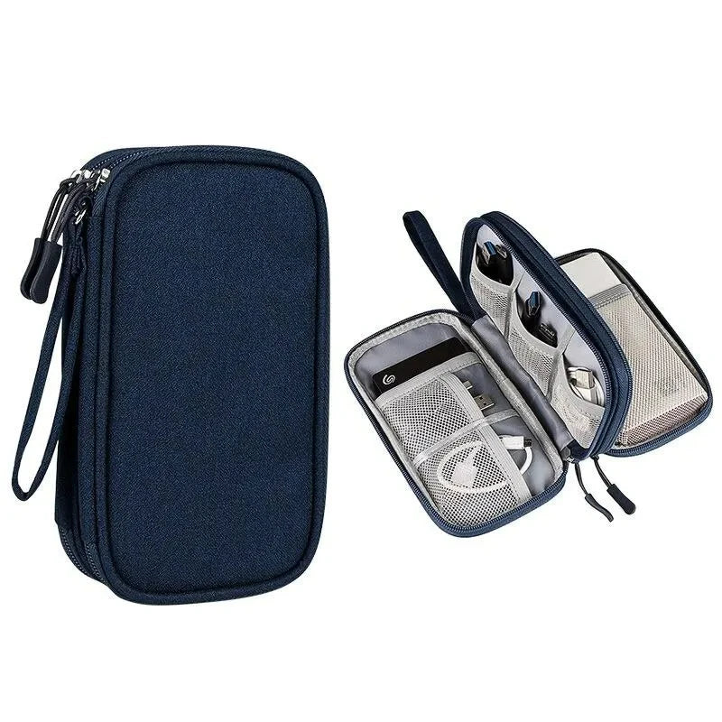 Travel Tech Organizer Bag – Multi-Compartment Gadget Case