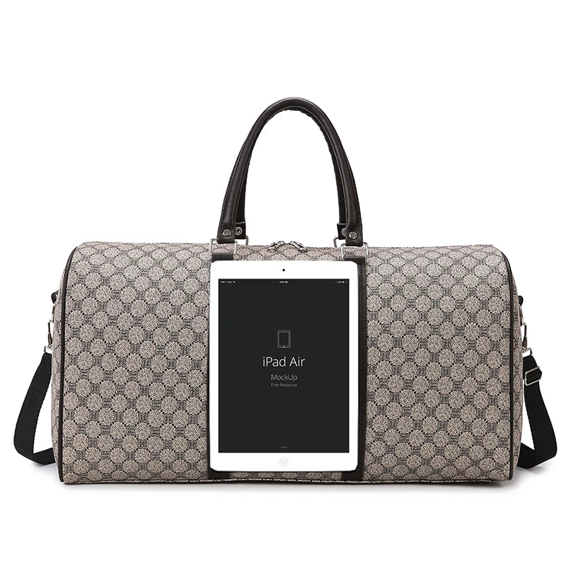 Versatile Large Duffle Travel Bag  – PU Leather Bag