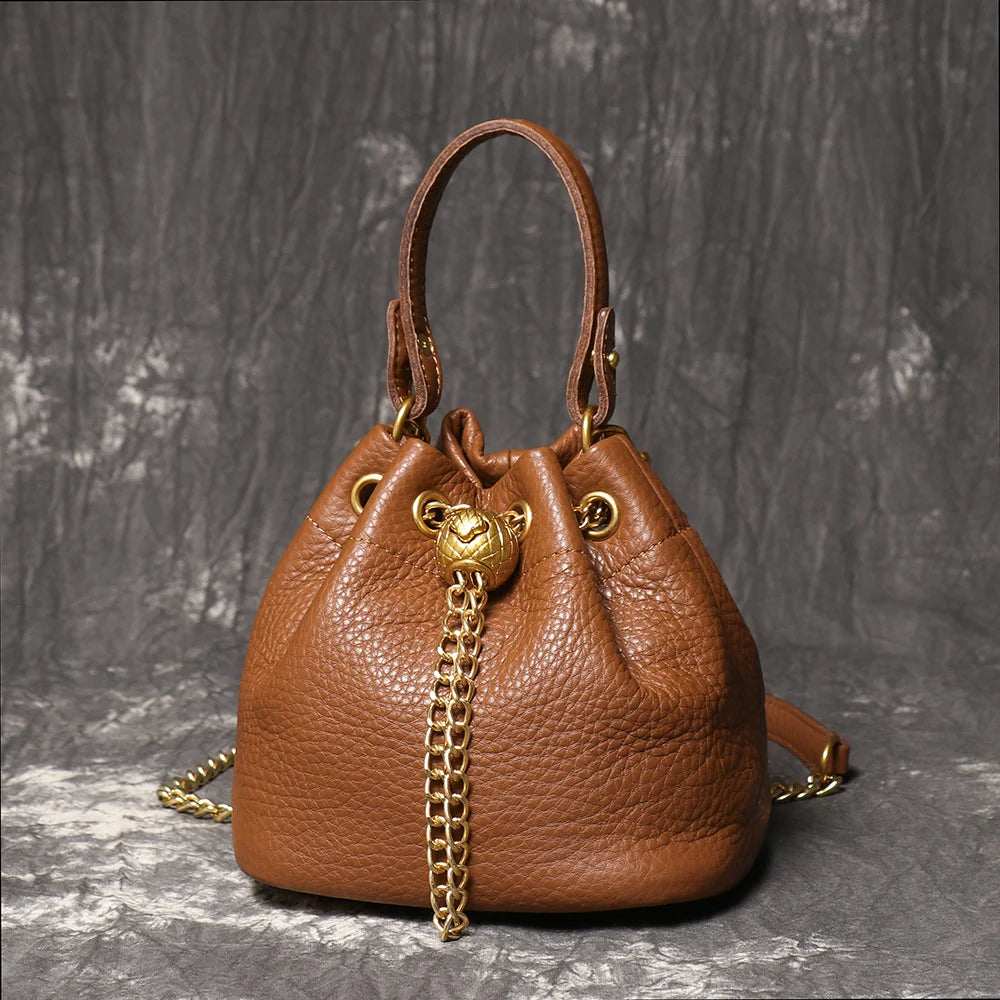 Genuine Leather Shoulder Bag
