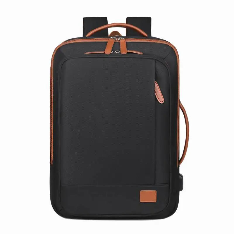 Business Laptop Backpack – Multi-Function Commuter Bag with USB Port
