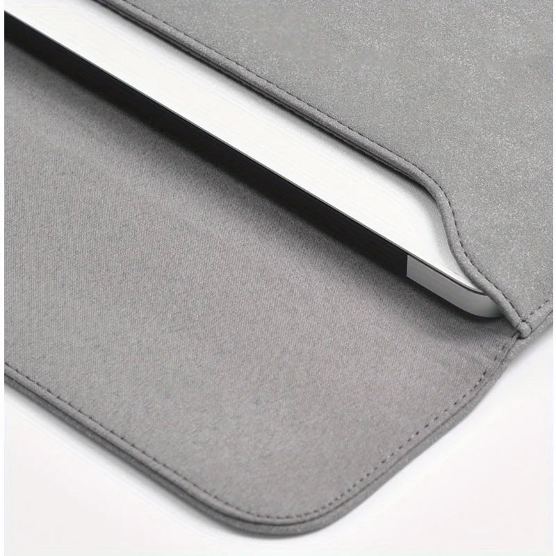 Premium PU Leather Sleeve for MacBook Air & Pro (M1/M2/M3) – 13 to 16 Inch Laptop Bag