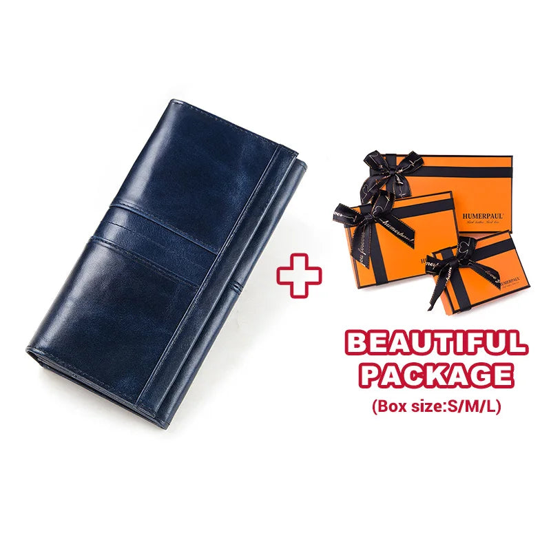 Fashionable Leather Clutch Wallet
