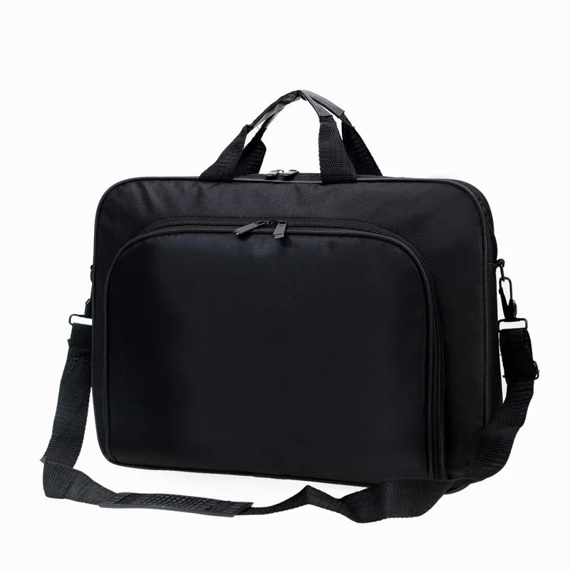 Business Laptop Bag 15.6 & 17 Inch – Portable Nylon Shoulder Bag