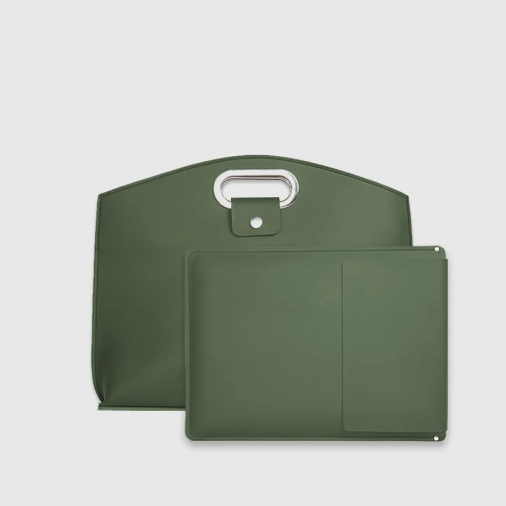 Portable Leather Work Bag – Stylish Laptop & Tablet Carrier