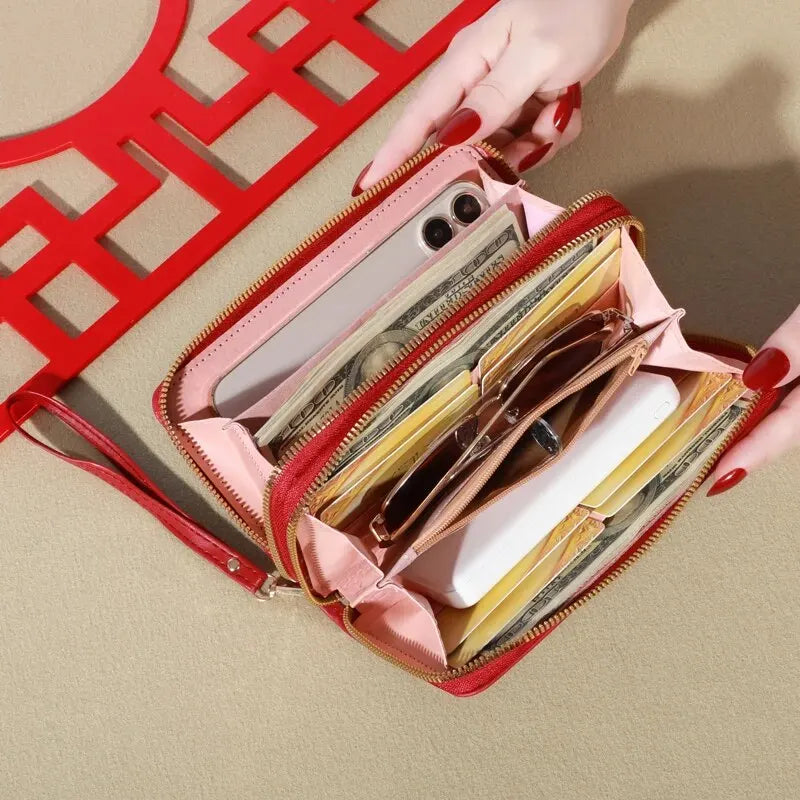 Luxury Tassel Clutch Wallet