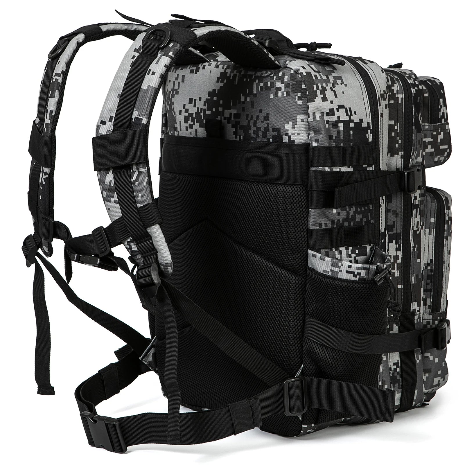 45L Tactical Backpack – Outdoor Backpack with Bottle Holder