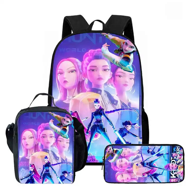 Disney KPop Demon Hunters Backpack Set