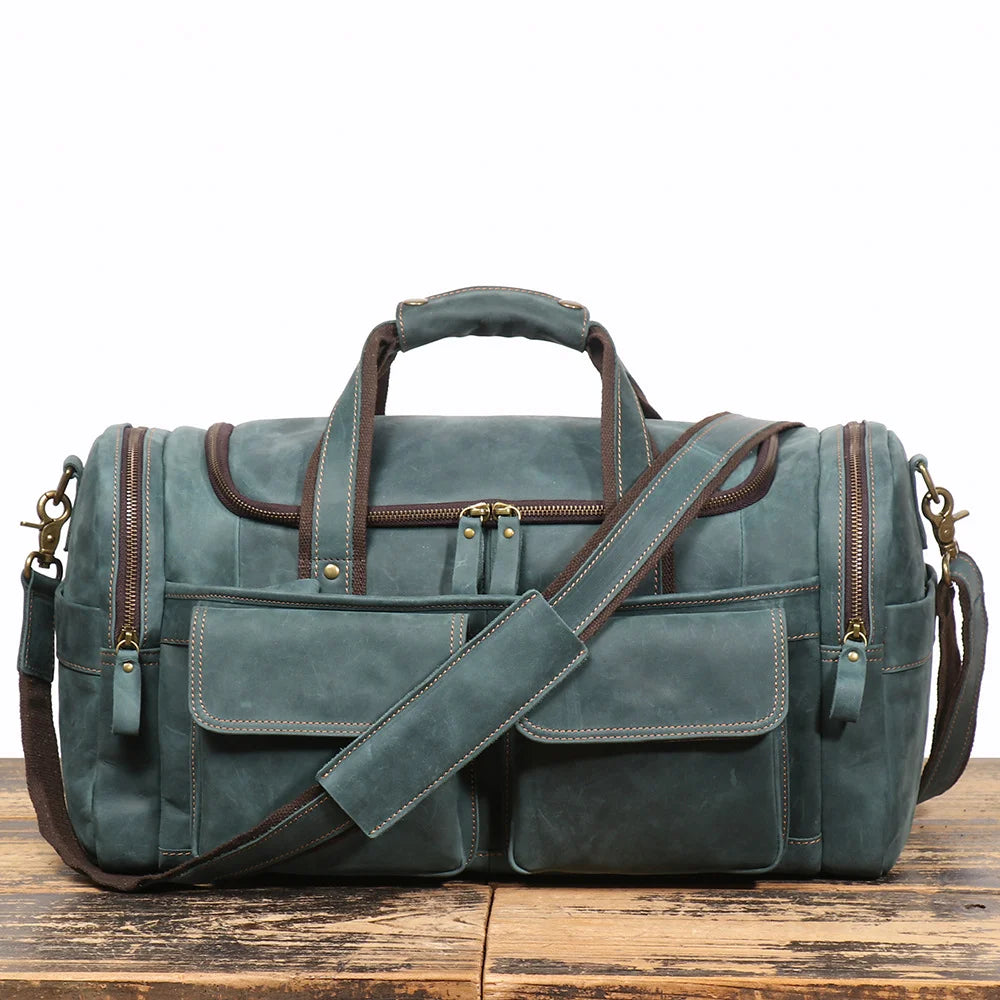 Vintage Travel Duffel Bag