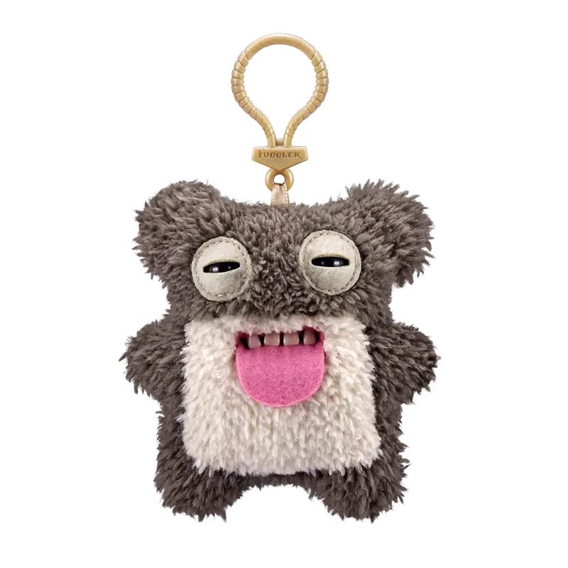 Fuggler Monster Plush Keychain – Cute Ugly Stuffed Pendant