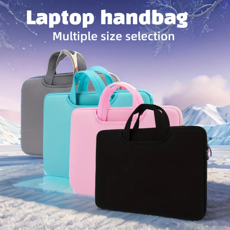 Laptop Handbag Computer Bag with Front Pocket for 13–15.6 Inch Laptops