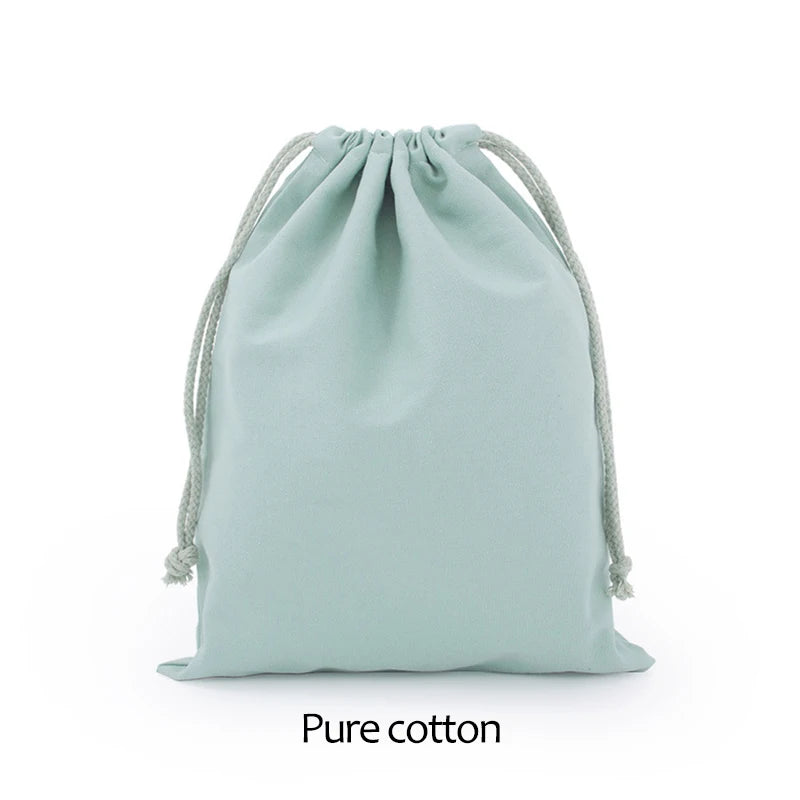 Plain Cotton Canvas Drawstring Bag