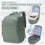 Cabin Backpack 40x30x20 – Compression Travel Bag with Pump