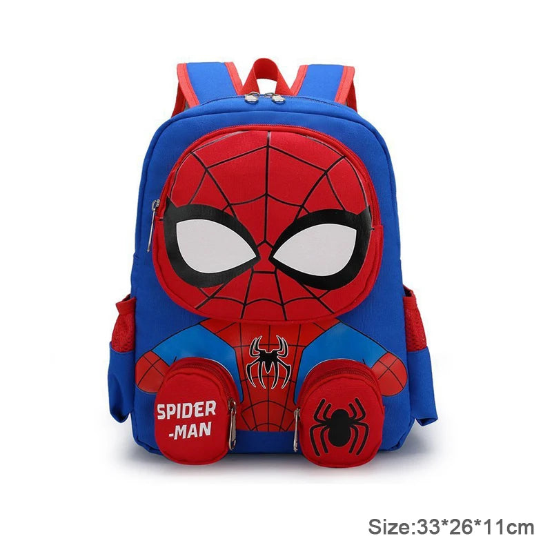 Kids Superhero School Bag – Spider-Man 3D Backpack for School & Travel