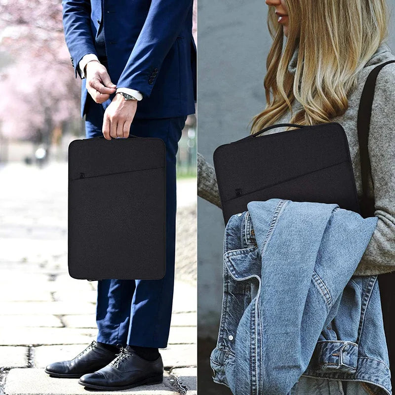 Waterproof Laptop Sleeve Handbag for 13–15.6 Inch Laptops – MacBook, Lenovo, ASUS, Xiaomi