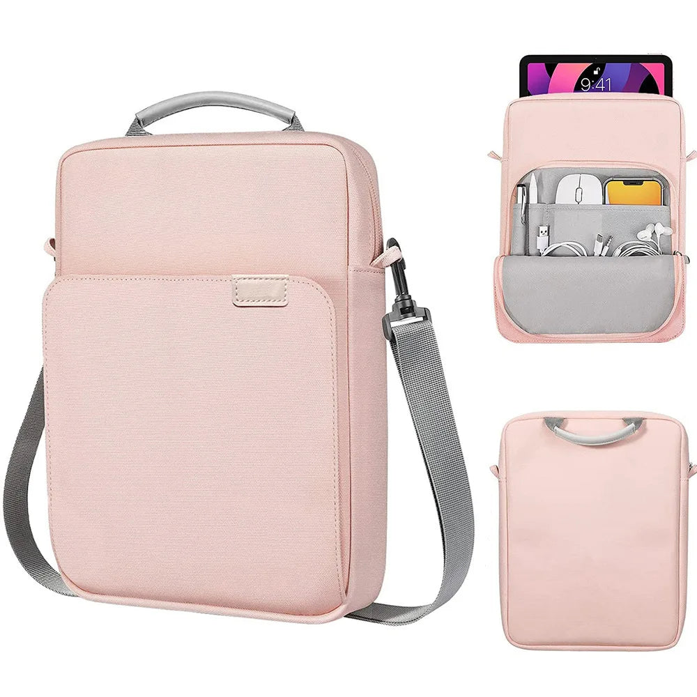 Waterproof Shoulder Bag for MacBook & iPad - 13–13.6 Inch Laptop Handbag