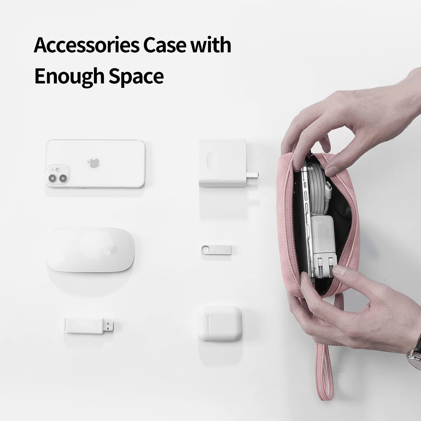 Water-Resistant Shockproof Laptop Sleeve – Fits MacBook, Dell, HP (13–15.6 Inch)