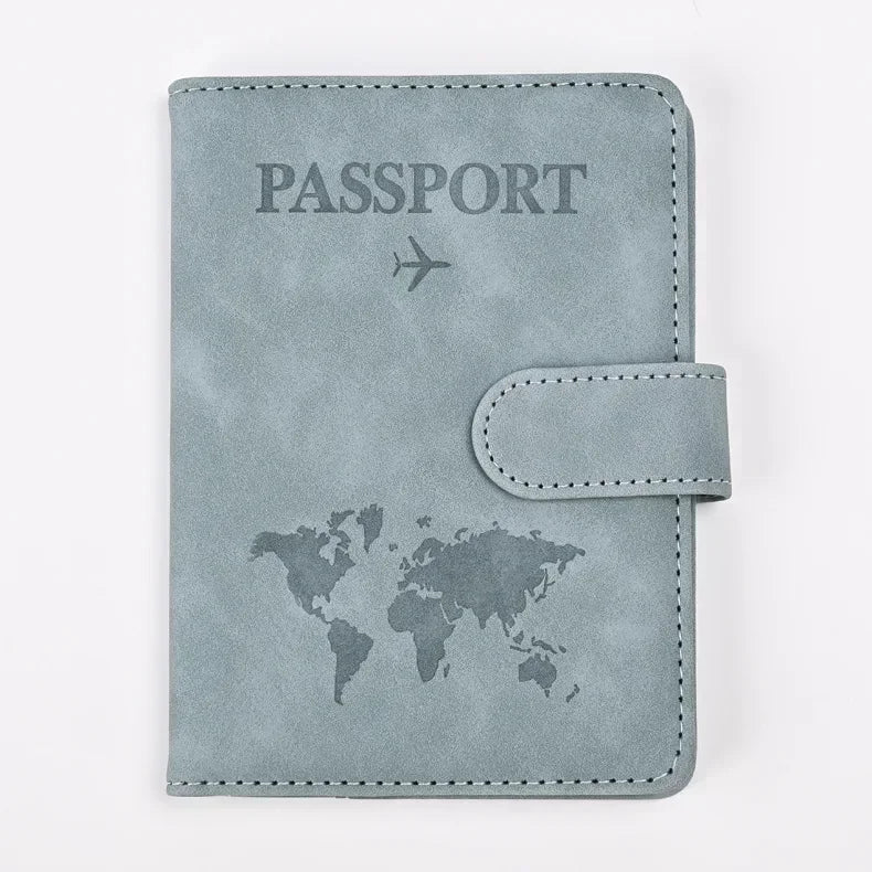Vintage Marble Passport Holder