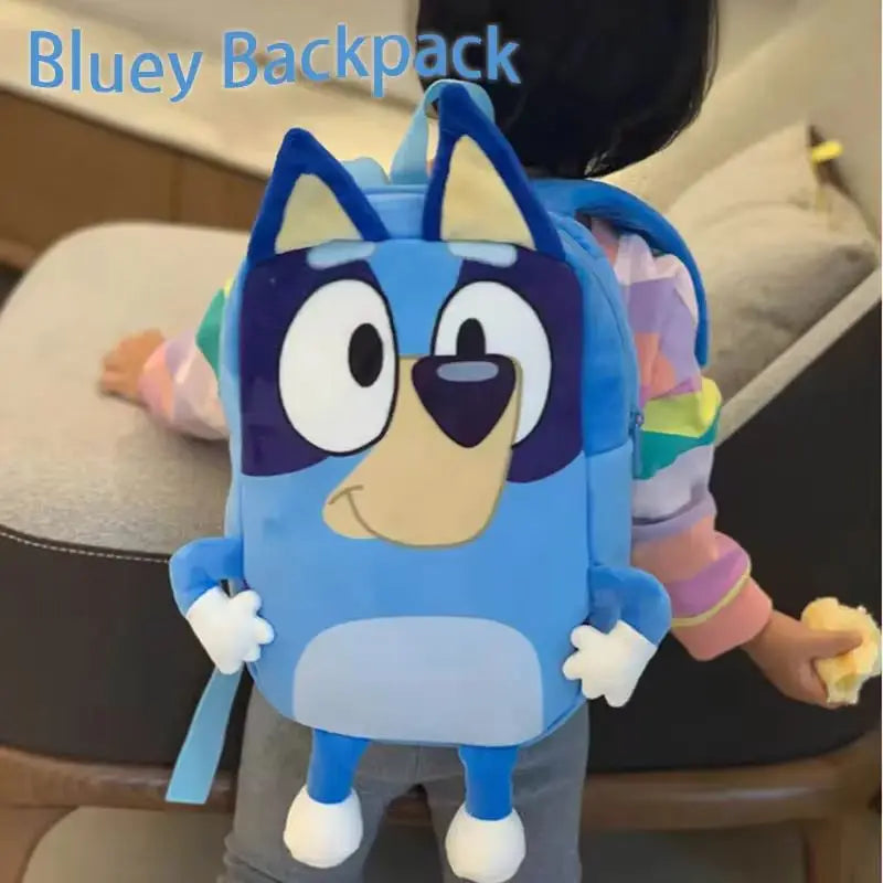 Bluey and Bingo Cartoon Backpack Set for Kids