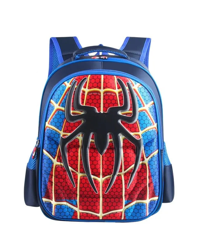 Spider King 3D Kids Backpack - Durable and Stylish Design
