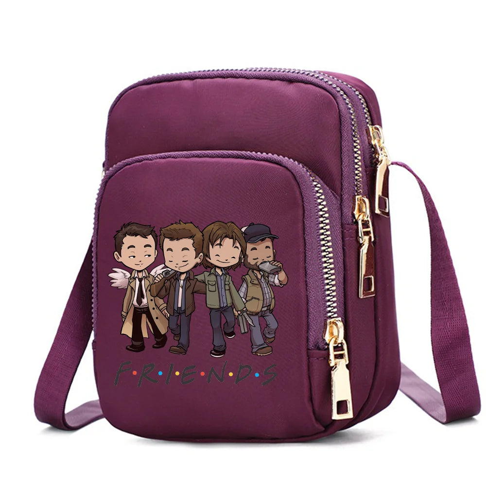 Cute Supernatural Handbag – Small Crossbody Bag