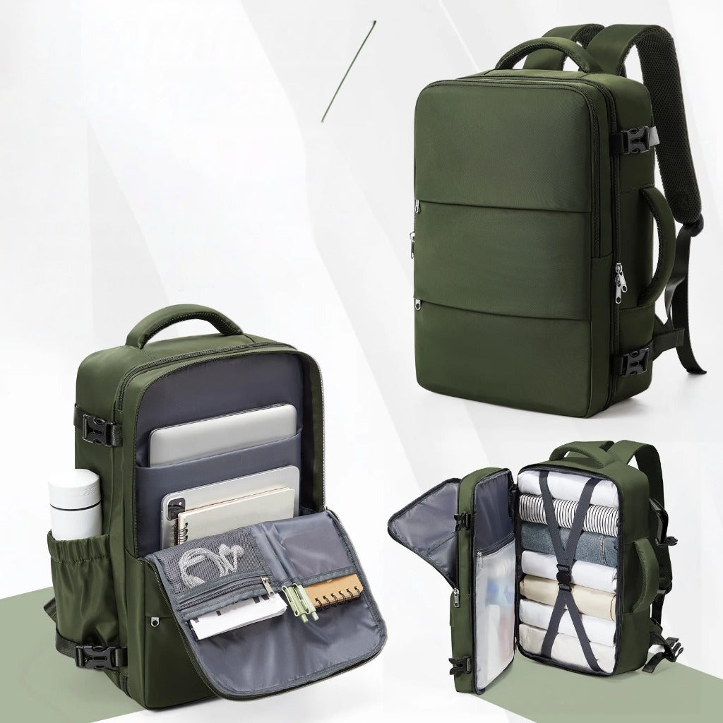 Business Travel Backpack 40x30x20 – 15.6” Cabin Bag for Ryanair & Wizz Air