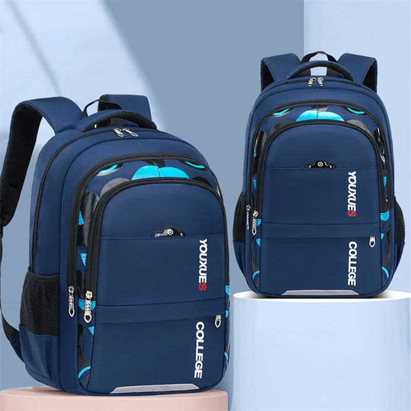 Large Capacity Waterproof Backpack – Ideal for School and Daily Activities