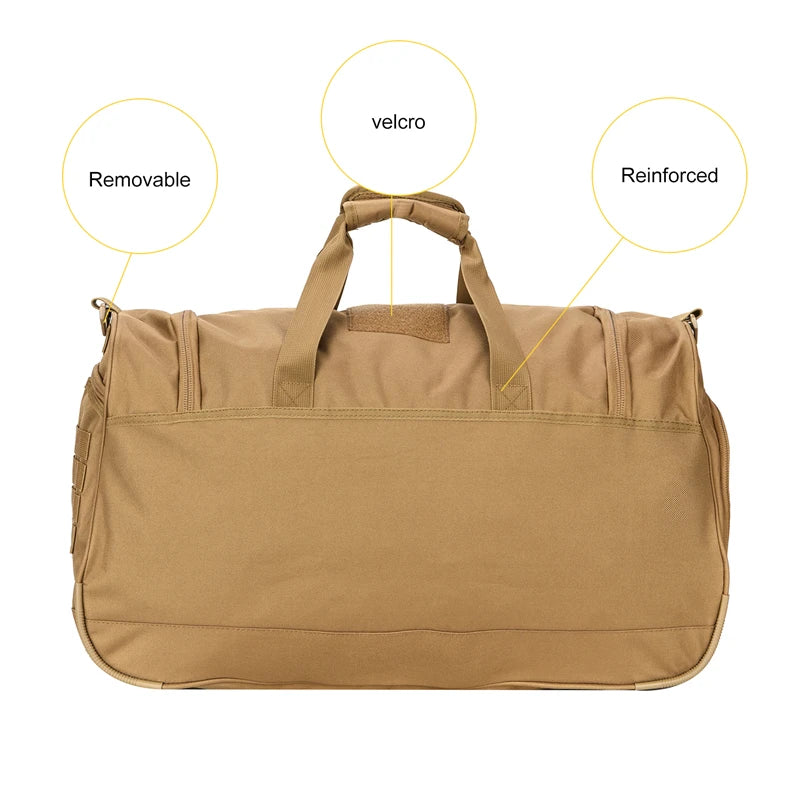 50L Foldable Travel Duffle Bag