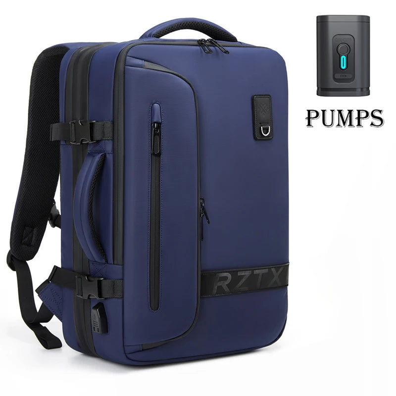 Large Capacity Travel Laptop Backpack – Expanded, Vacuum Compression, USB Charging