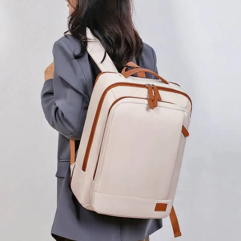 Business Laptop Backpack – Multi-Function Commuter Bag with USB Port