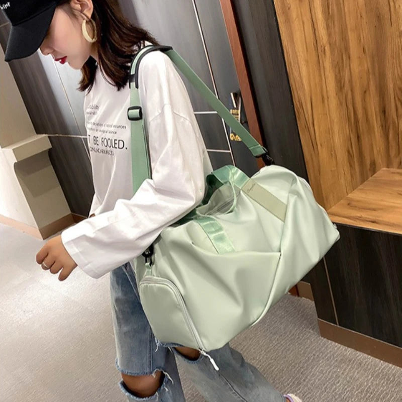 Large Capacity Gym Bag – Multifunctional Fitness, Yoga & Travel Duffle