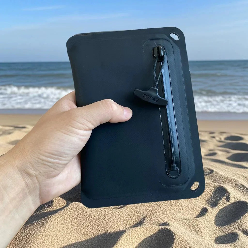 IPX8 Waterproof Passport Holder -Airtight Zipper Case