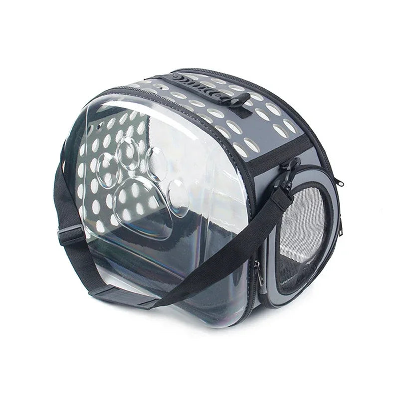 Breathable Pet Crossbody Bag – Portable Outdoor Cat Backpack