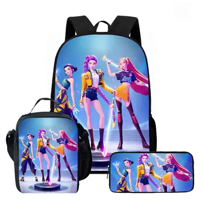 Disney KPop Demon Hunters Backpack Set