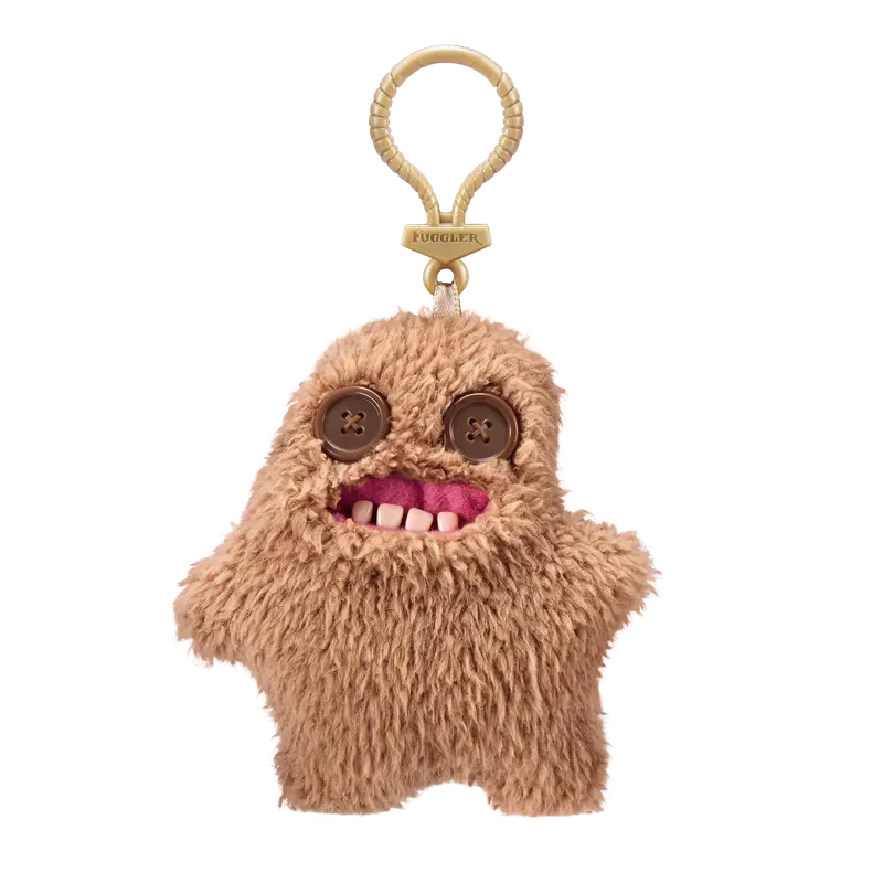Fuggler Monster Plush Keychain – Cute Ugly Stuffed Pendant