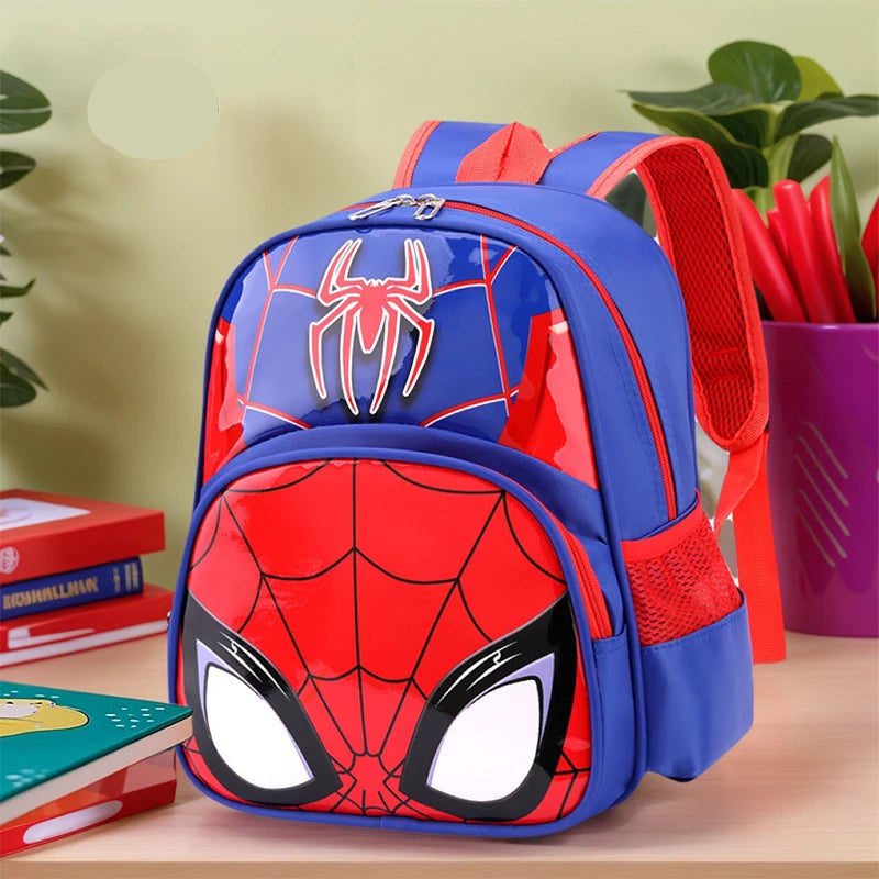 New Disney School Bag for Boys - Waterproof 3D Cartoon Backpack