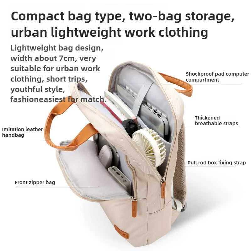 Shockproof Laptop Shoulder Bag for MacBook & Lenovo 13–15.6 Inch