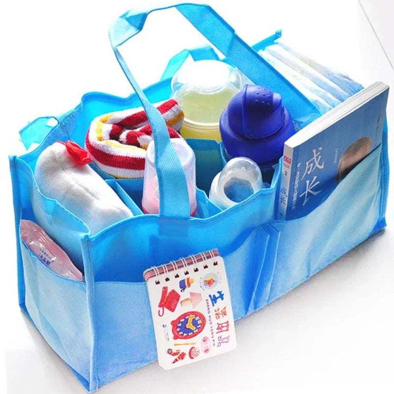 Portable Baby Care Bag – Durable and Spacious Mommy Handbag